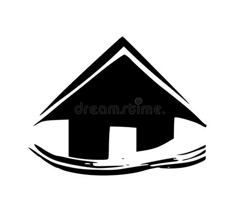 Real Estate Development And Service Company Logo Stock Illustration