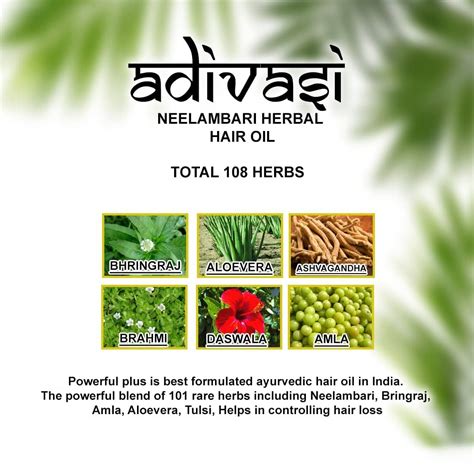neelambari ayurvedic hair care adivasi neelambari herbal hair oilmade