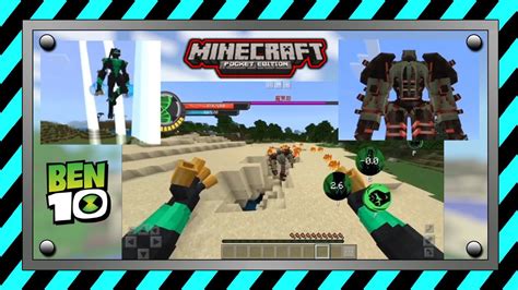 Minecraft Pe Ben 10 Mod【mod Showcase】 Youtube