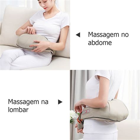 Colete Massageador Shiatsu Pesco O Ombro Bivolt Pronto Parcelamento