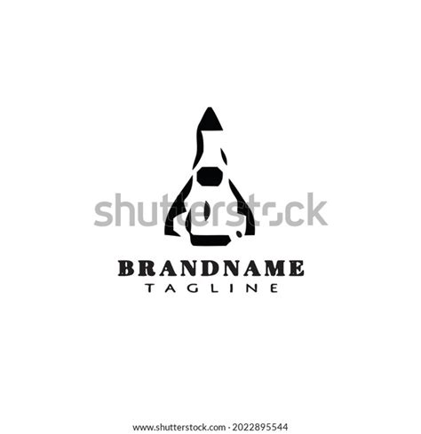 Rocket Logo Icon Template Modern Vector Stock Vector Royalty Free