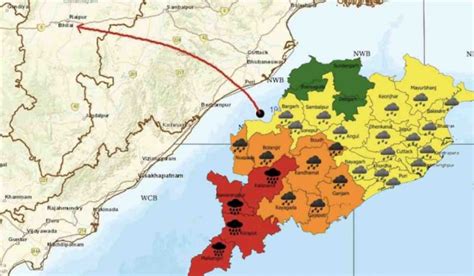 Red Alert Extremely Heavy Rain Likely In Odisha Today IMD Warns Of