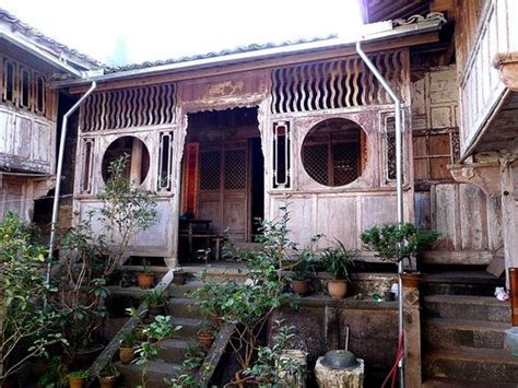 Ancestor Hall Old House No 1 Heshun Village Yunnan China By