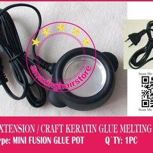 Hot Melt Glue Pot MAKING Keratin Fusion Glue Prebonded Remy Human Hair Extension V Etsy