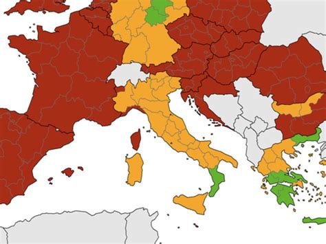 Coronavirus Ora Tutta L Europa Zona Rossa Francia Spagna E