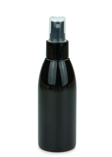 Pet Bottle Rigoletto Ml Black With Fine Mist Sprayer Black