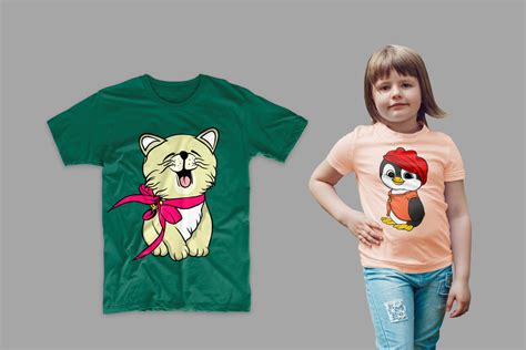 🐻 50+ Party Animals T-shirt Designs Collection Bundle