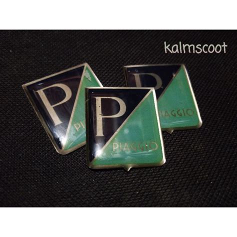 Jual Emblem Emblim P Coret Layar Vespa Darling Cepuk Resin Shopee