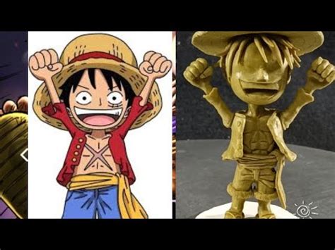 Sculpting Monkey D Luffy 油泥制作海贼王草帽路飞 YouTube