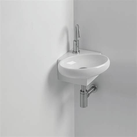 Lavandino Sospeso Yotta Ws Bath Collections D Angolo In Ceramica