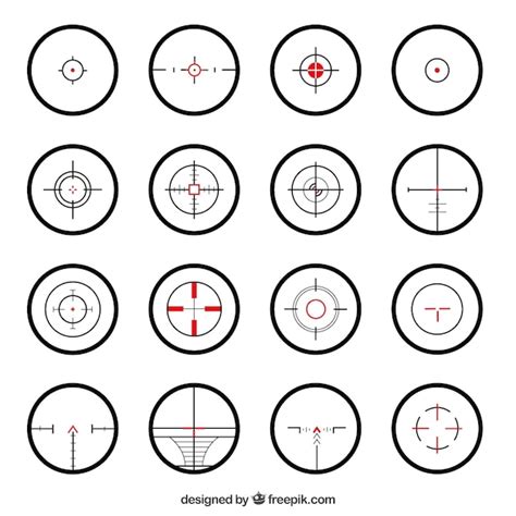 Crosshair Vectors Photos And Psd Files Free Download