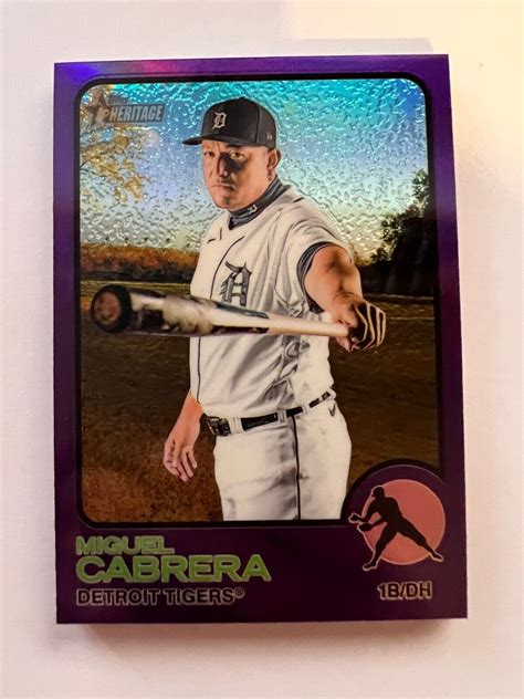 2022 Topps Heritage Chrome Purple Blue Refractors You Pick HOT