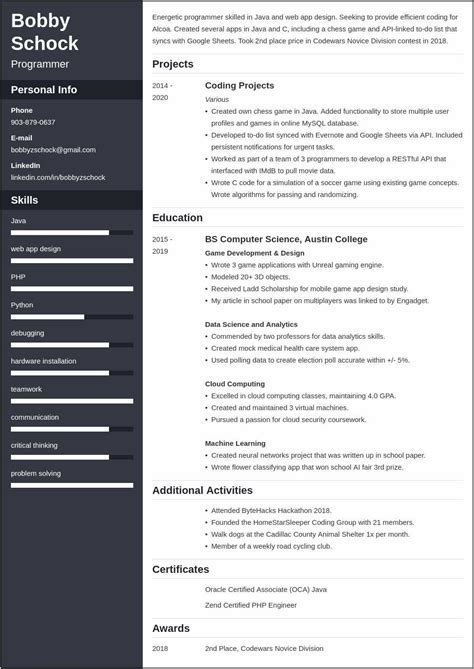 Resume Skills For First Time Job Resume Example Gallery