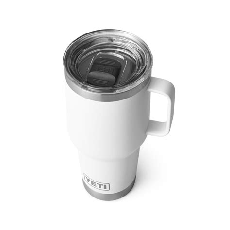 Yeti Rambler 30oz Travel Mug With Stronghold Lid White Berings