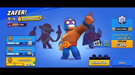 Brawl Stars ta şampiyonlar ligi gibi bir video hepinize iyi seyirler