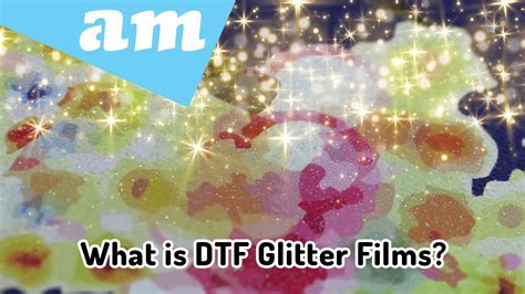 Dtf Glitter Film Create Bling Bling Clothing Printing On Dtf Printer