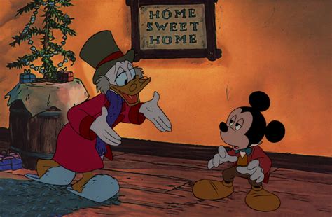 Mickey's Christmas Carol Production Cel - ID: mayxmas20007 | Van Eaton ...