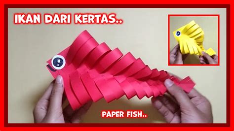 Melipat Kertas Origami Bentuk Ikan All About Origami