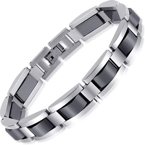 Amazon Feraco Magnetic Bracelets For Men Pain Relief Titanium