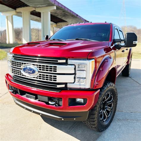 Hoods Ford F 250 Painted Functional Ram Air Hood 2017