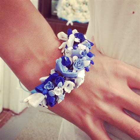 Браслет из полимерной глины | Пикабу