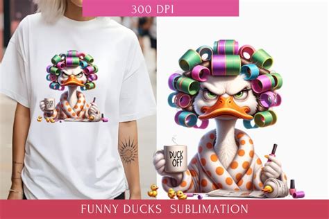 Funny Ducks Sublimation Funny Ducks Clipart