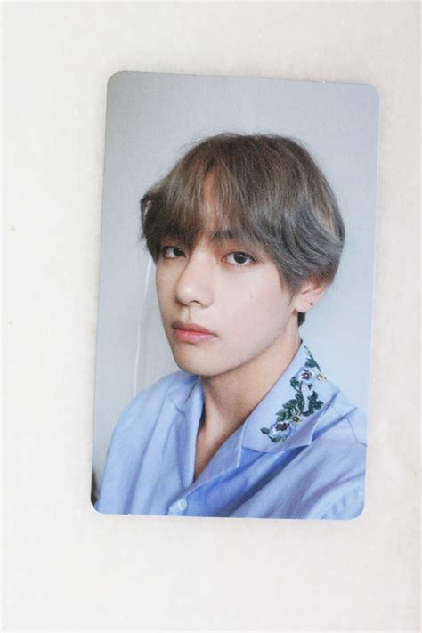 Kpop Scans V Bts Love Yourself Her L Version Photocard