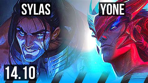 Sylas Vs Yone Mid Rank Sylas Games Dominating Euw