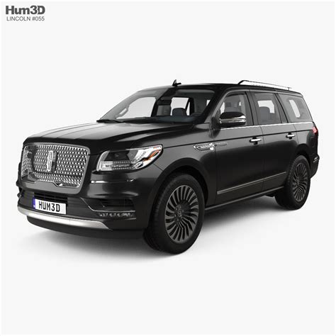 Lincoln Navigator Black Label with HQ interior 2020 3D model - Download ...