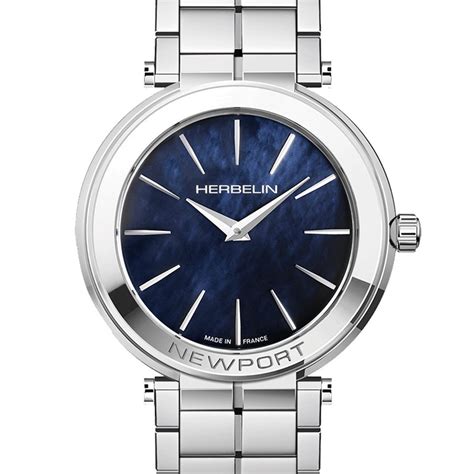 Montre Michel Herbelin Newport Slim Quartz Mm B Lepage