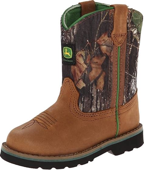 John Deere 1188 Western Boot Toddlertancamouflage7 W Us Toddler