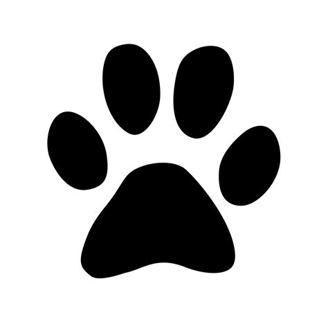 Cat Paw Print Vector at Vectorified.com | Collection of Cat Paw Print ...