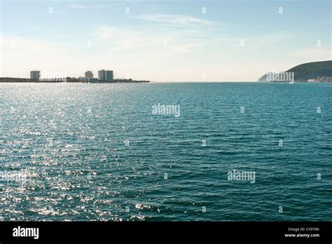 Estuary Of The Sado River Showing The Troia Touristic Complex Setubal