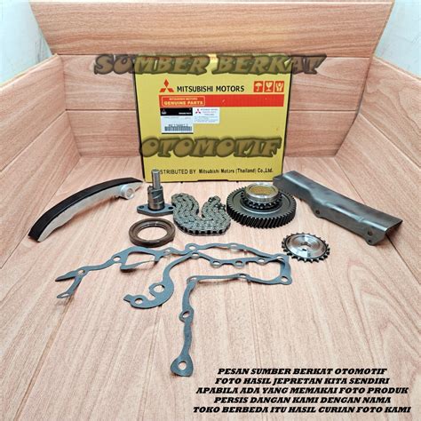 Jual CHAIN KIT TIMING CHAIN RANTAI KETENG KOMPLIT 4M40 L200 TRITON