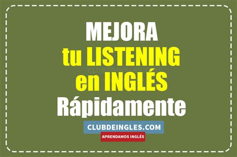 Cómo Mejorar tu LISTENING en INGLÉS Rápido 5 TOP TIPS