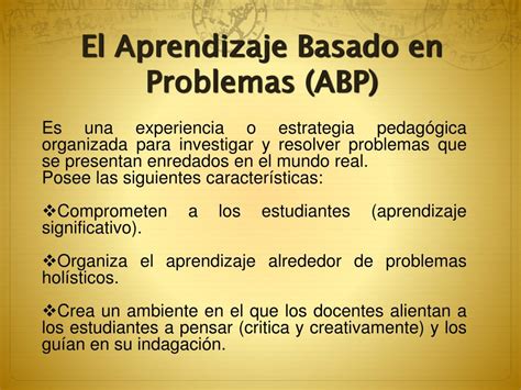 Ppt El Aprendizaje Basado En Problemas Abp Powerpoint Presentation Id3258457