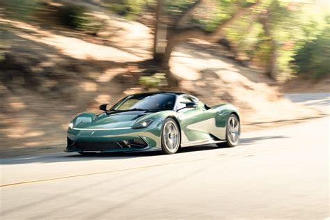 Automobili Pininfarina Battista Is A Glimmering Green Hypercar Cnet