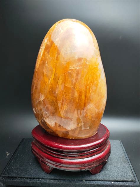 Yellow Hematoid Aka Golden Healer Quartz Furniture Home Living