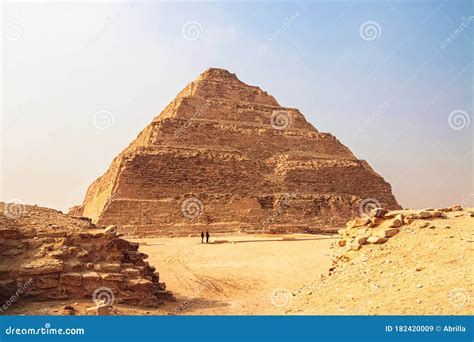 The Djoser Pyramid The First Pyramid Erected In The Sahara Desert