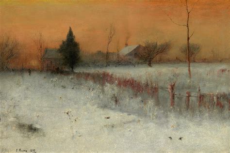 Home at Montclair, 1892 Painting by George Inness - Pixels