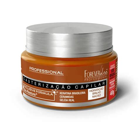 Forever Liss Cauterização Sem Formol 40g Shopee Brasil