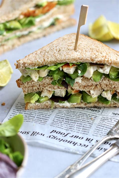 Recette Le Club Sandwich Poulet Avocat Alix Grousset