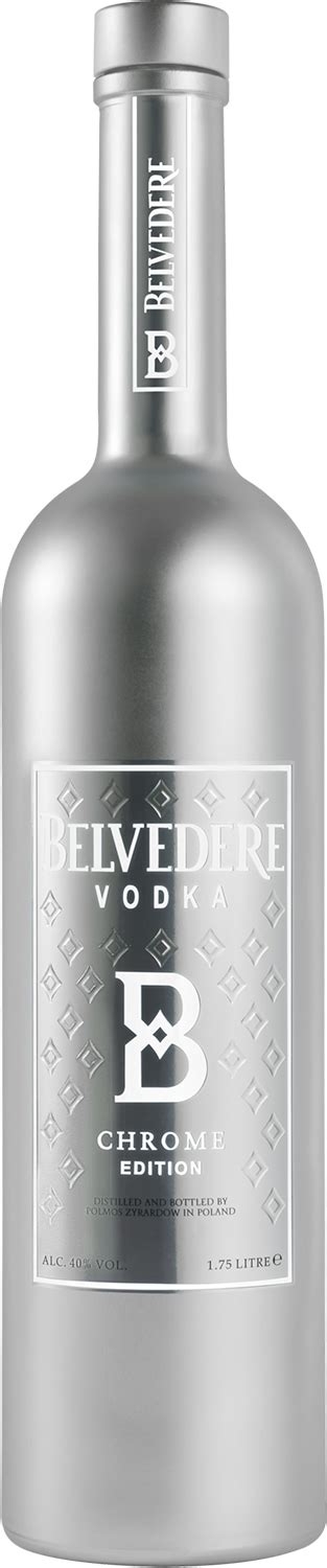 Belvedere Chrome Bespoke Edition L M P Alkohole Wina Cygara