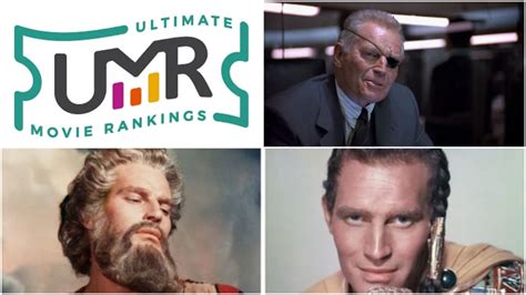 Charlton Heston Movies Ultimate Movie Rankings