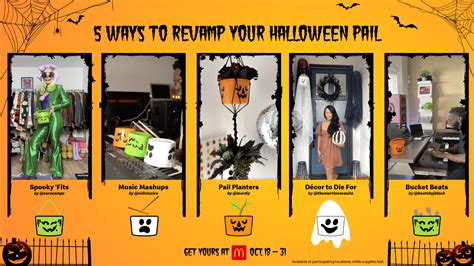 Mcdonalds Halloween Buckets Return How To Get A Happy Meal Nbc New York