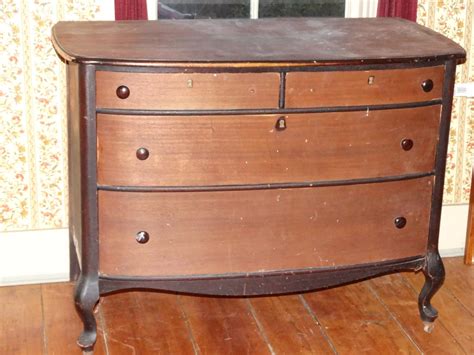 Available For Custom Gorgeous Antique Bow Front Dresser Haute Juice