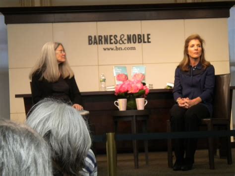 bookchickdi: Caroline Kennedy at Barnes & Noble