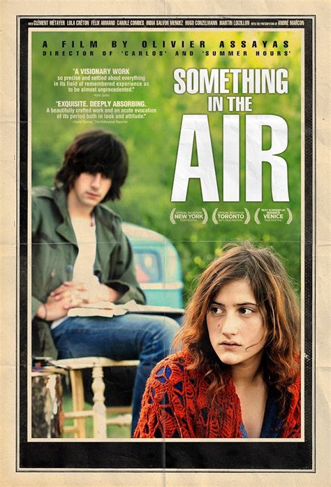 Something in the Air DVD Release Date September 24, 2013