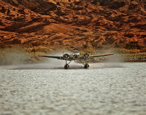 Seaplane landing Photograph by Newton Powell - Fine Art America