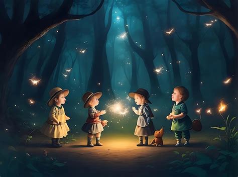Premium Ai Image Children Book Cover